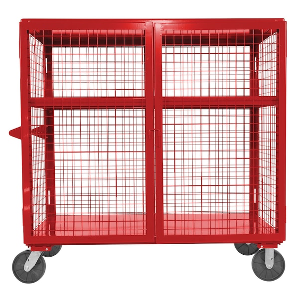 2000 lb Capacity, 33 W x 64.5625 L x 61.625 H, 2 Shelves